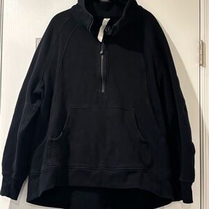 lululemon athletica Black Zip-Up Sweater